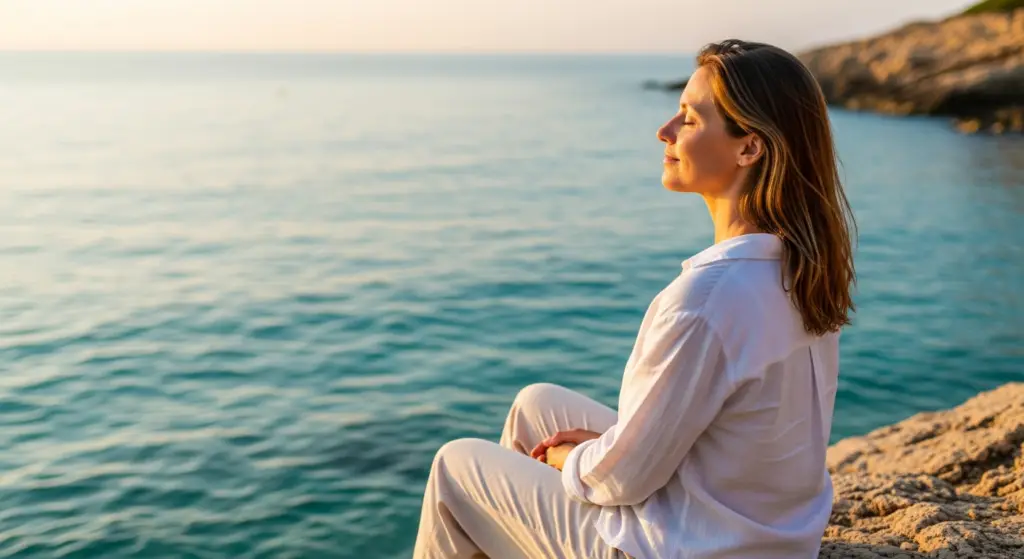 Méditation bord de mer Agay - Var 83