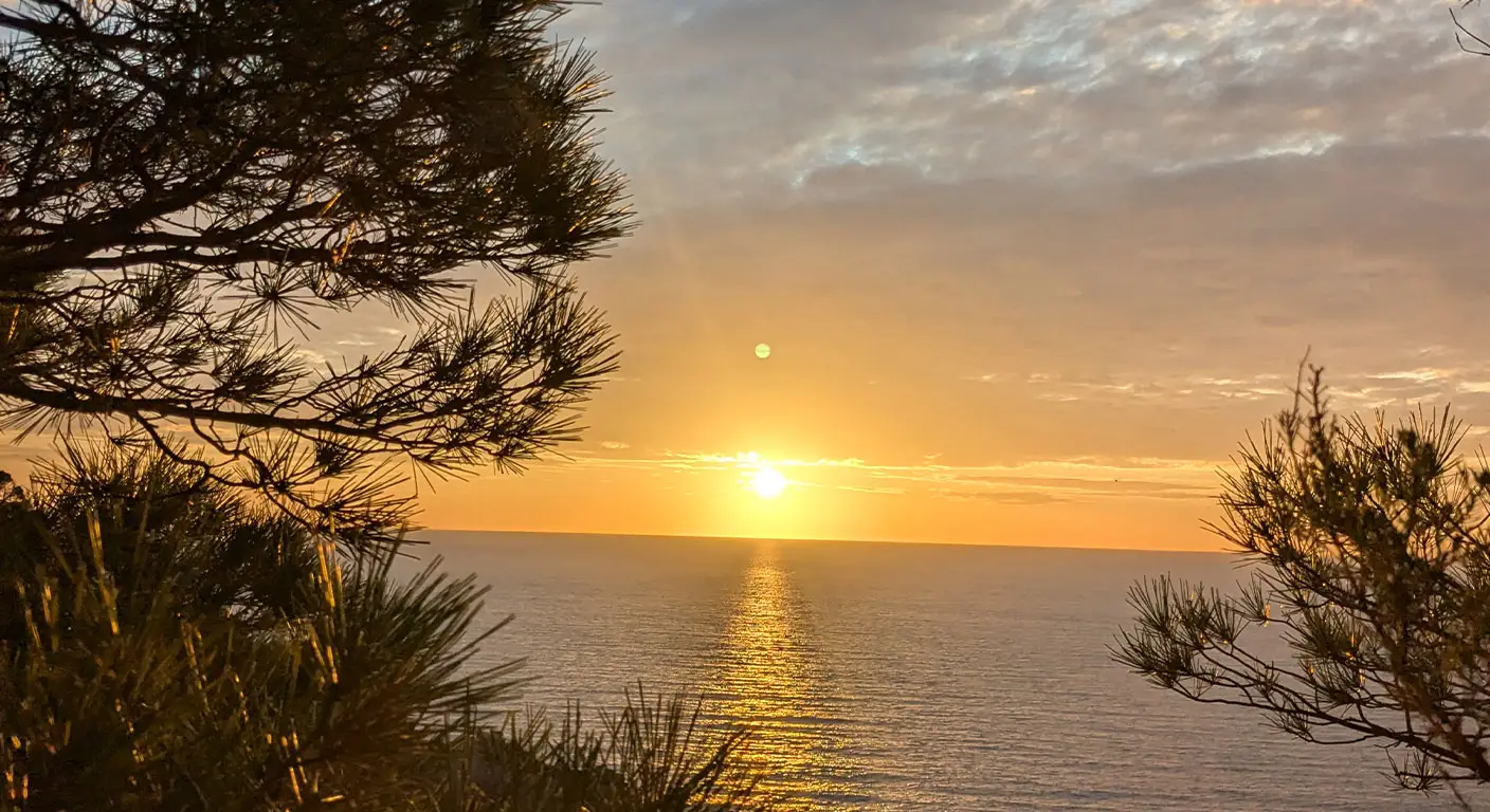 Lever soleil Cap Dramont - Sophrologie Agay